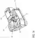 Fig. 13 - Exterior mirror assembly with blind zone indication module
