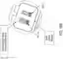 Fig. 17 - Exterior mirror assembly with blind zone indication module