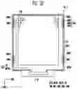 Fig. 21 - Display device having an align mark to facilitate assembly of layers during manufacture
