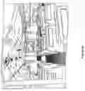 Fig. 03 - Spaced apart sterilization lights in an aircraft cabin