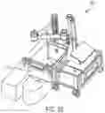 Fig. 38 - Mobile robot having pneumatic charging system