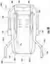 Fig. 105 - Methods, apparatus and systems for securing an infant car seat to a vehicle seat with a tight fit and without using a detachable vehicle installation base or a vehicle seat belt, and ride-hailing methods relating to same