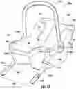 Fig. 116 - Methods, apparatus and systems for securing an infant car seat to a vehicle seat with a tight fit and without using a detachable vehicle installation base or a vehicle seat belt, and ride-hailing methods relating to same