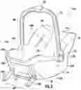 Fig. 20 - Methods, apparatus and systems for securing an infant car seat to a vehicle seat with a tight fit and without using a detachable vehicle installation base or a vehicle seat belt, and ride-hailing methods relating to same