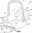 Fig. 24 - Methods, apparatus and systems for securing an infant car seat to a vehicle seat with a tight fit and without using a detachable vehicle installation base or a vehicle seat belt, and ride-hailing methods relating to same