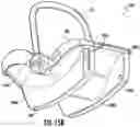Fig. 39 - Methods, apparatus and systems for securing an infant car seat to a vehicle seat with a tight fit and without using a detachable vehicle installation base or a vehicle seat belt, and ride-hailing methods relating to same