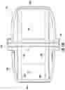 Fig. 40 - Methods, apparatus and systems for securing an infant car seat to a vehicle seat with a tight fit and without using a detachable vehicle installation base or a vehicle seat belt, and ride-hailing methods relating to same