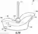 Fig. 77 - Methods, apparatus and systems for securing an infant car seat to a vehicle seat with a tight fit and without using a detachable vehicle installation base or a vehicle seat belt, and ride-hailing methods relating to same
