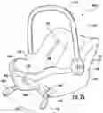 Fig. 93 - Methods, apparatus and systems for securing an infant car seat to a vehicle seat with a tight fit and without using a detachable vehicle installation base or a vehicle seat belt, and ride-hailing methods relating to same