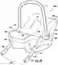 Fig. 96 - Methods, apparatus and systems for securing an infant car seat to a vehicle seat with a tight fit and without using a detachable vehicle installation base or a vehicle seat belt, and ride-hailing methods relating to same