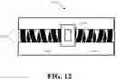 Fig. 11 - Container with alignment correcting end for misaligned placement with a displacing robotic element
