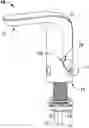 Fig. 01 - Faucet assembly with integrated anti-scald device