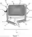 Fig. 07 - Secured mounting frame for an air conditioning unit and device for securing a window