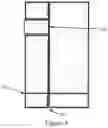 Fig. 08 - Secured mounting frame for an air conditioning unit and device for securing a window