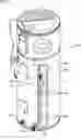 Fig. 01 - Water heater and cover assembly therefor