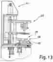 Fig. 11 - Set-up apparatus and method for setting up a tool for punching or forming sheet-form materials