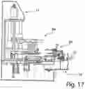 Fig. 15 - Set-up apparatus and method for setting up a tool for punching or forming sheet-form materials