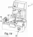 Fig. 17 - Set-up apparatus and method for setting up a tool for punching or forming sheet-form materials