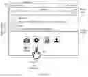 Fig. 09 - Operation method for split-screen display and electronic device