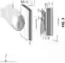 Fig. 04 - Configuration of an ultrasonic fingerprint sensor relative to a display of a device