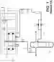 Fig. 02 - Dual-mode heat removal system that allows first direction natural circulation flow through a heat exchanger during nuclear reactor emergency cooling and allows opposite direction forced flow through the heat exchanger during decay heat removal
