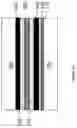 Fig. 03 - Electrically conductive PTC ink with double switching temperatures