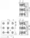 Fig. 101 - Cross-point magnetoresistive random memory array and method of making thereof using self-aligned patterning