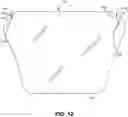 Fig. 12 - SAFETY HELMET WITH DISPOSABLE SANITARY FACE SHIELD AND METHOD