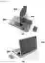 Fig. 22 - Laptop having dual monitors that are arranged vertically