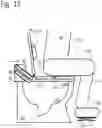 Fig. 20 - TOILET DEVICE WITH ENHANCED CONTROL AND SUPPORT FUNCTIONS
