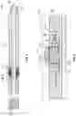 Fig. 02 - Downhole tool with radial shock absorber and stabilizer