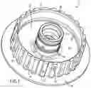 Fig. 02 - Clutch hub assembly providing added strength and stability