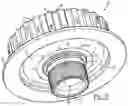 Fig. 03 - Clutch hub assembly providing added strength and stability