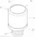 Fig. 01 - BREATHER PLUG FOR INSTALLATION ON LIQUID STORAGE TANKS