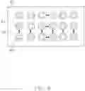 Fig. 09 - Display panel and substrate with an electromagnetic circuit layer