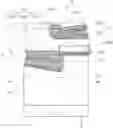 Fig. 01 - Image forming apparatus comprising an inner discharge space and a light emitting section located at the border between the inner space and the lower part of the housing