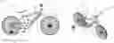 Fig. 01 - Bicycle frame lighting system