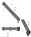 Fig. 09 - Bicycle frame lighting system