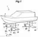Fig. 02 - Propulsion device and hydrofoil craft provided with same
