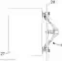 Fig. 01 - Multiple hold-down and release device for spacecraft, and methods for releasing a spacecraft from a dispenser of a launcher and for installing a multiple hold-down and release device for spacecraft