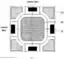 Fig. 02 - Display with subpixels arranged in divided tetragon