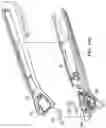 Fig. 37 - Razor handle with movable members