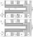 Fig. 11 - Three-dimensional memory device with peripheral circuit located over support pillar array and method of making thereof