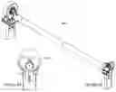 Fig. 41 - Off-set drive assembly for solar tracker