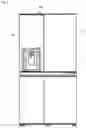 Fig. 03 - Refrigerator having heater in duct between compartments