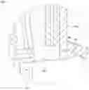 Fig. 10 - Refrigerator having heater in duct between compartments