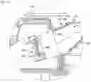 Fig. 13 - Refrigerator having heater in duct between compartments
