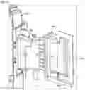 Fig. 14 - Refrigerator having heater in duct between compartments