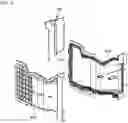Fig. 16 - Refrigerator having heater in duct between compartments