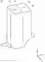Fig. 01 - Reserve tank and refrigerant circuit